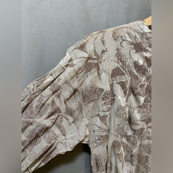 Zara Printed Crinkle Dress - Picture 8 of 10